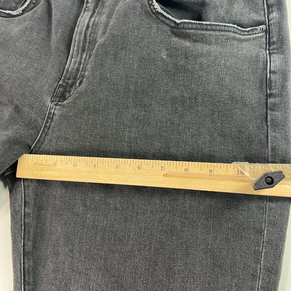 Veronica Beard Jeans Women's 36x27* Benzi Mid Rise Girlfriend Black Denim Tag 32 - Picture 14 of 16